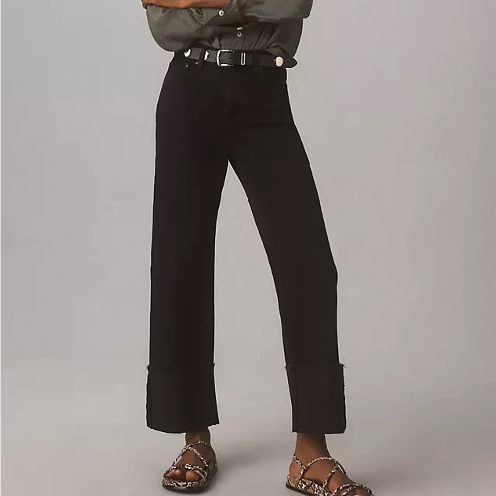 Anthro Pilcro TALL Cuffed Scotty Jean
